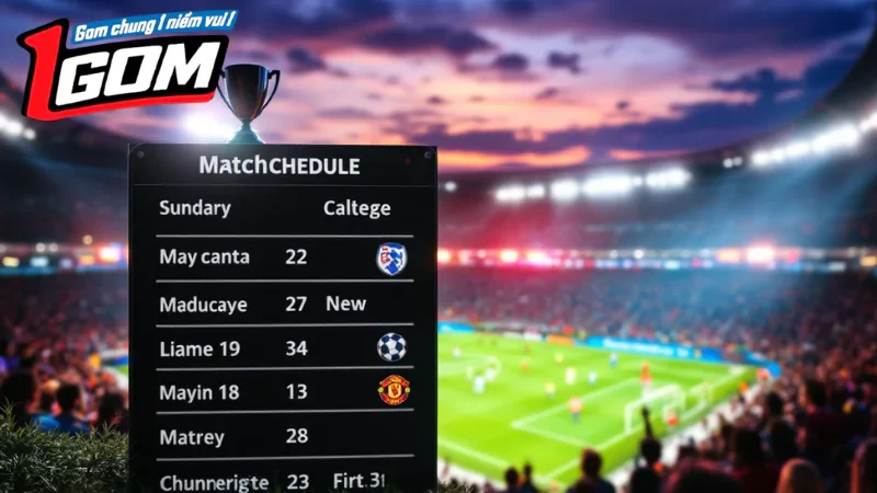 Cách Lưu Lịch Thi Đấu Nowgoal Để Đặt Lịch Cược Sớm Giới thiệu về lịch thi đấu tại Nowgoal